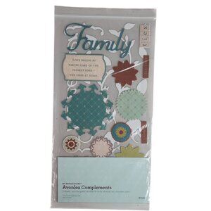 Close to My Heart My Reflections Avonlea Complements 2 Sheets Family X7155C NEW